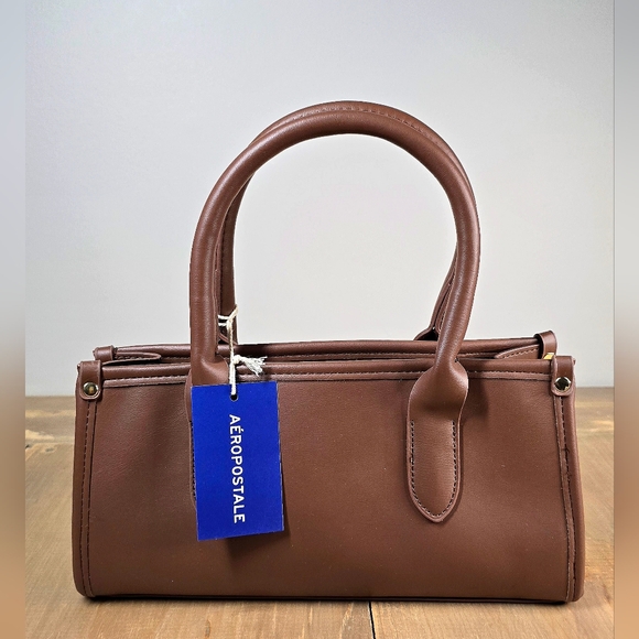 Aeropostale Tan Satchel Bag - Picture 2 of 3